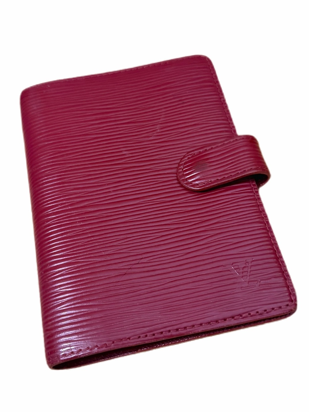 Authentic Louis Vuitton Epi Dark Red Journal Binder, small but useful, adorable.